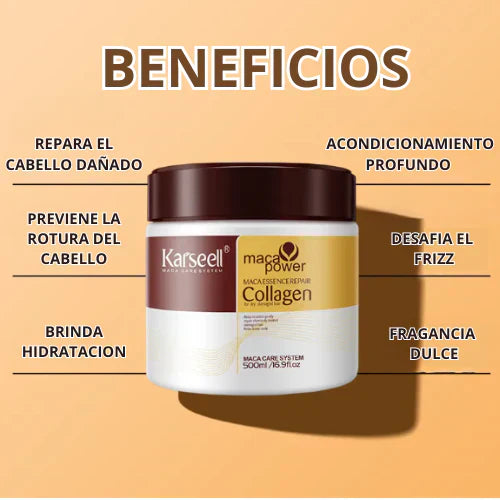 Mascarilla Capilar Karsell® Renueva y Revitaliza tu Cabello